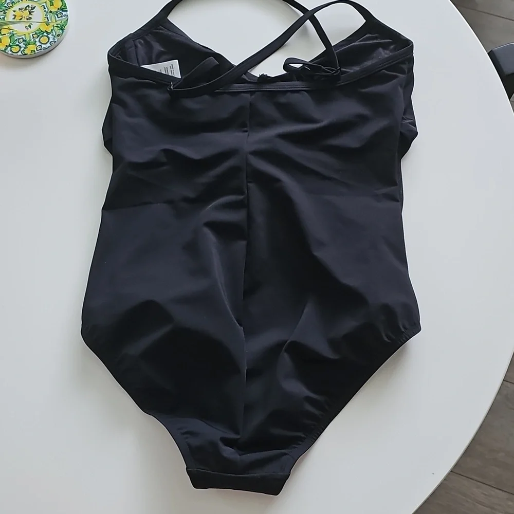 NWOT Black One-Piece Swimsuit